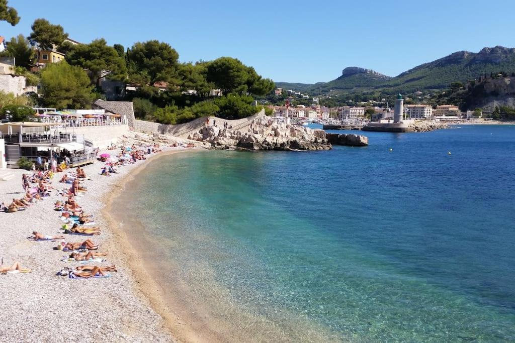 Cassis Calanques, 2 Pieces Grande Terrasse Vue Mer Экстерьер фото